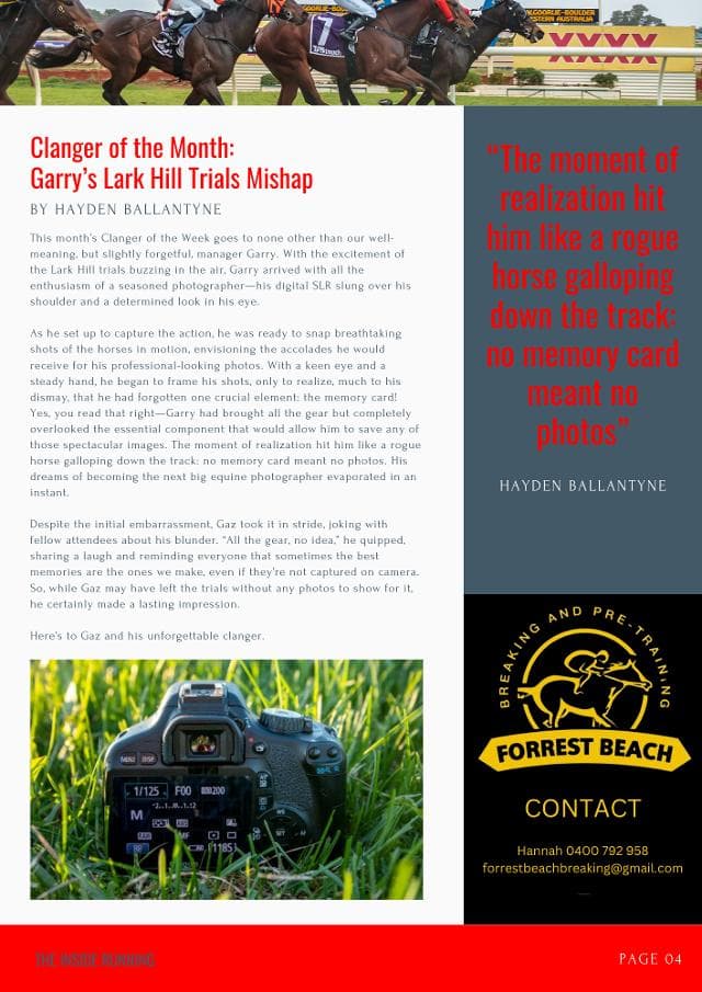 The Inside Running - Issue 2, Oct 2024